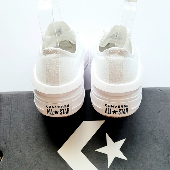Converse CTAS Move OX White Women’s 10.5 - Picture 5 of 7